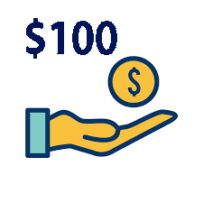 $100 Payment Topup