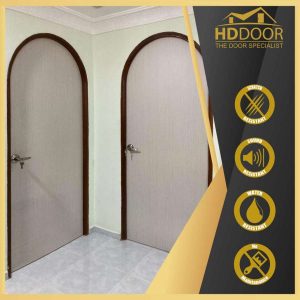 Arch Top / Round Top / Circle Top Laminate Solid Bedroom Door