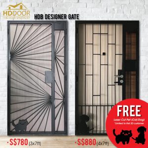 HDB Designer Gate Promotion Sale