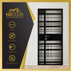 HD-502 Mild Steel Gate