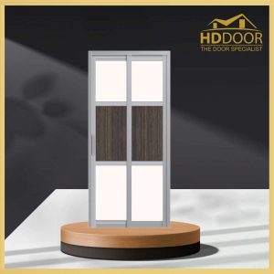 HDB Aluminum Slide & Swing Toilet Door - SD-7009