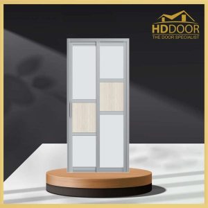 HDB Aluminum Slide & Swing Toilet Door - SD-7014