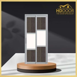 HDB Aluminum Slide & Swing Toilet Door - SD-7015