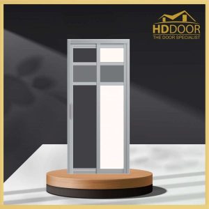 Aluminum Slide & Swing Toilet Door - SD-7033