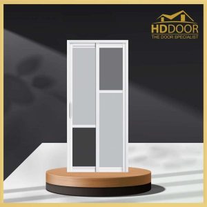 HDB Aluminum Slide & Swing Toilet Door - SD-7055