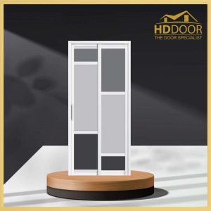 HDB Aluminum Slide & Swing Toilet Door - SD-7056