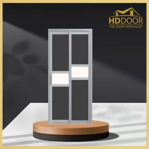 HDB Aluminum Slide & Swing Toilet Door - SD-7064