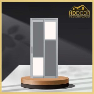 HDB Aluminum Slide & Swing Toilet Door - SD-7066