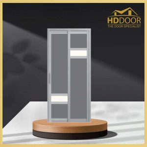 HDB Aluminum Slide & Swing Toilet Door - SD-7068