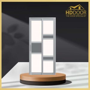 HDB Aluminum Slide & Swing Toilet Door - SD-7072