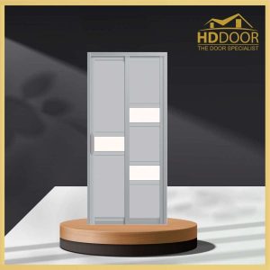 HDB Aluminum Slide & Swing Toilet Door - SD-7075