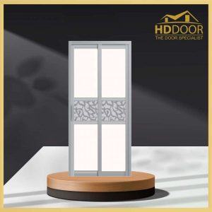 HDB Aluminum Slide & Swing Toilet Door - SD-7103