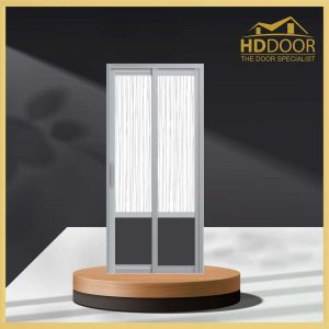 HDB Aluminum Slide & Swing Toilet Door - SD-7105