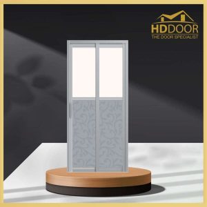 HDB Aluminum Slide & Swing Toilet Door - SD-7106
