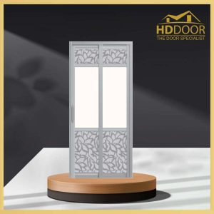 HDB Aluminum Slide & Swing Toilet Door - SD-7108