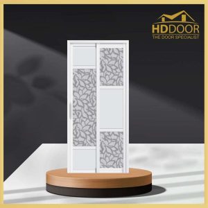 HDB Aluminum Slide & Swing Toilet Door - SD-7116