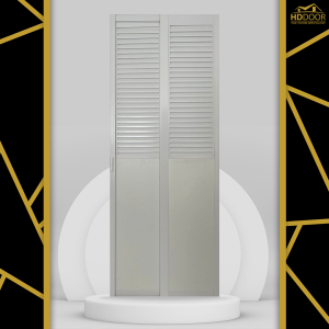 HDB Aluminum Slide & Swing Louver Toilet Door - LTD-203