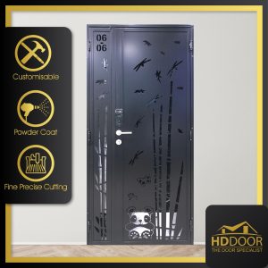 3D Laser Cut Gate Design HDL04