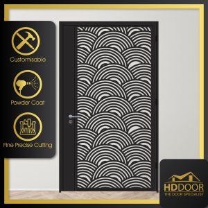 3D Laser Cut Gate Design HDL25