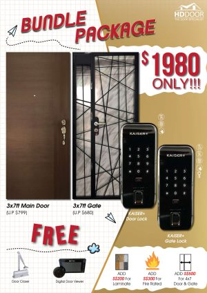 Best Door + Gate + Digital Lock Bundle Package Of The Year 2020