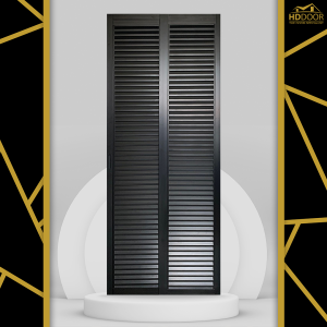 HDB Aluminum Slide & Swing Louver Toilet Door - LTD-201