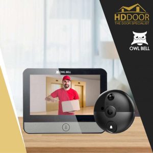 OwlBell S62 WiFi Digital Door Viewer