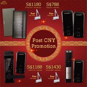 Post CNY Promotion Sale 2020 Singapore