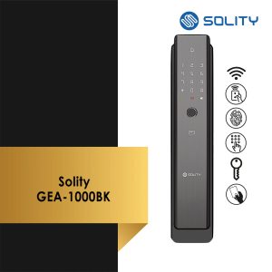Solity Gea 1000Bk Digital Door Lock